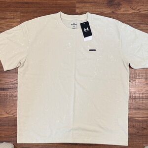BRAND NEW! Men’s Under Armour Short Sleeve Beige Tee sz: XXL